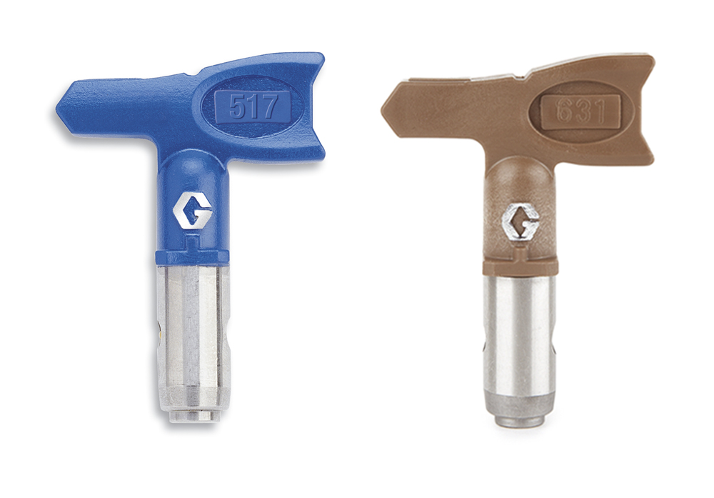 Graco RAC X PAA and HDA reversible airless spray tips (RACX) Graco